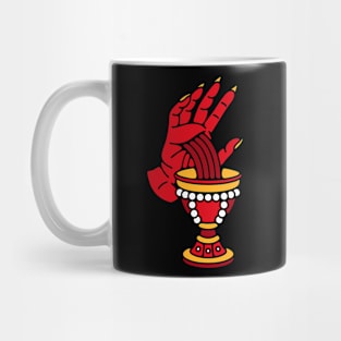 Devil hand cup Mug
